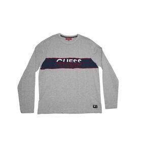 Guess Los Angeles Long Sleeve Logo Tee – Size L